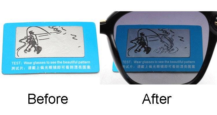 Polarized test card for sunglasses - are your glasses POLARIZED? | eBay-vinhomehanoi.com.vn